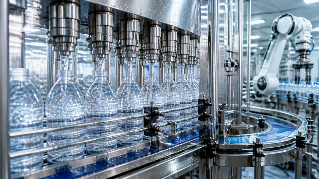 automated bottling line efficiency