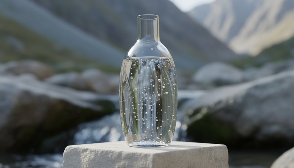 premium bottled water branding