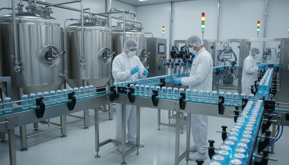safe energy drink production